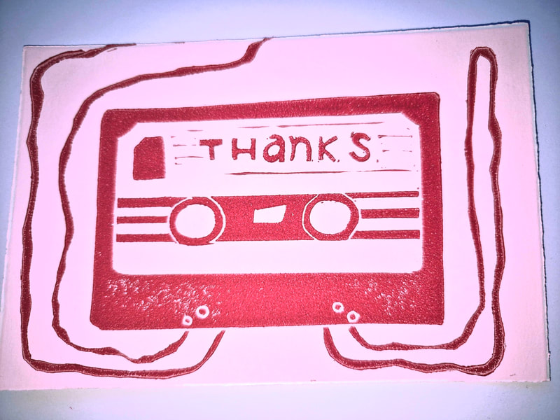 Karte Thanks MC